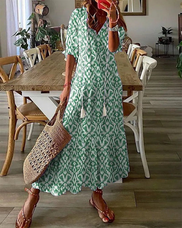 LUNA | Abito Midi Boho Chic Senza Sforzo