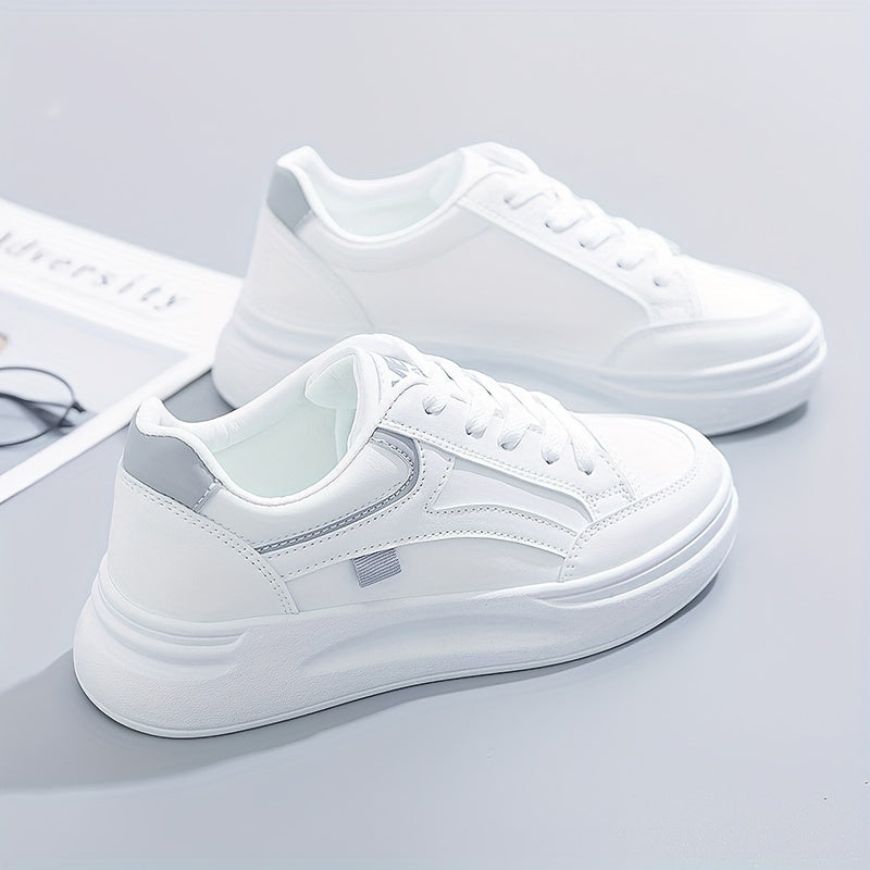 Eleganti Sneakers Bianche con Comfort Leggero