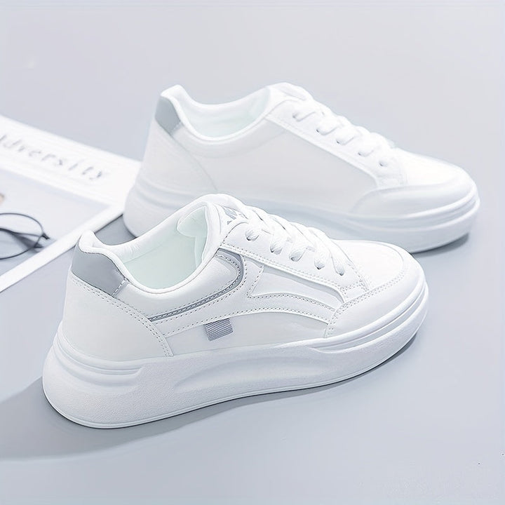 Eleganti Sneakers Bianche con Comfort Leggero