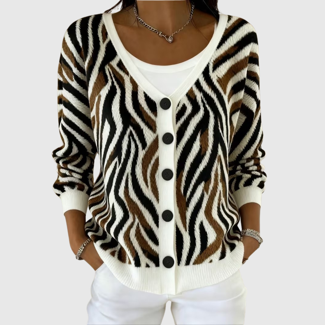 Comfy Knit Cardigan with Buttons
