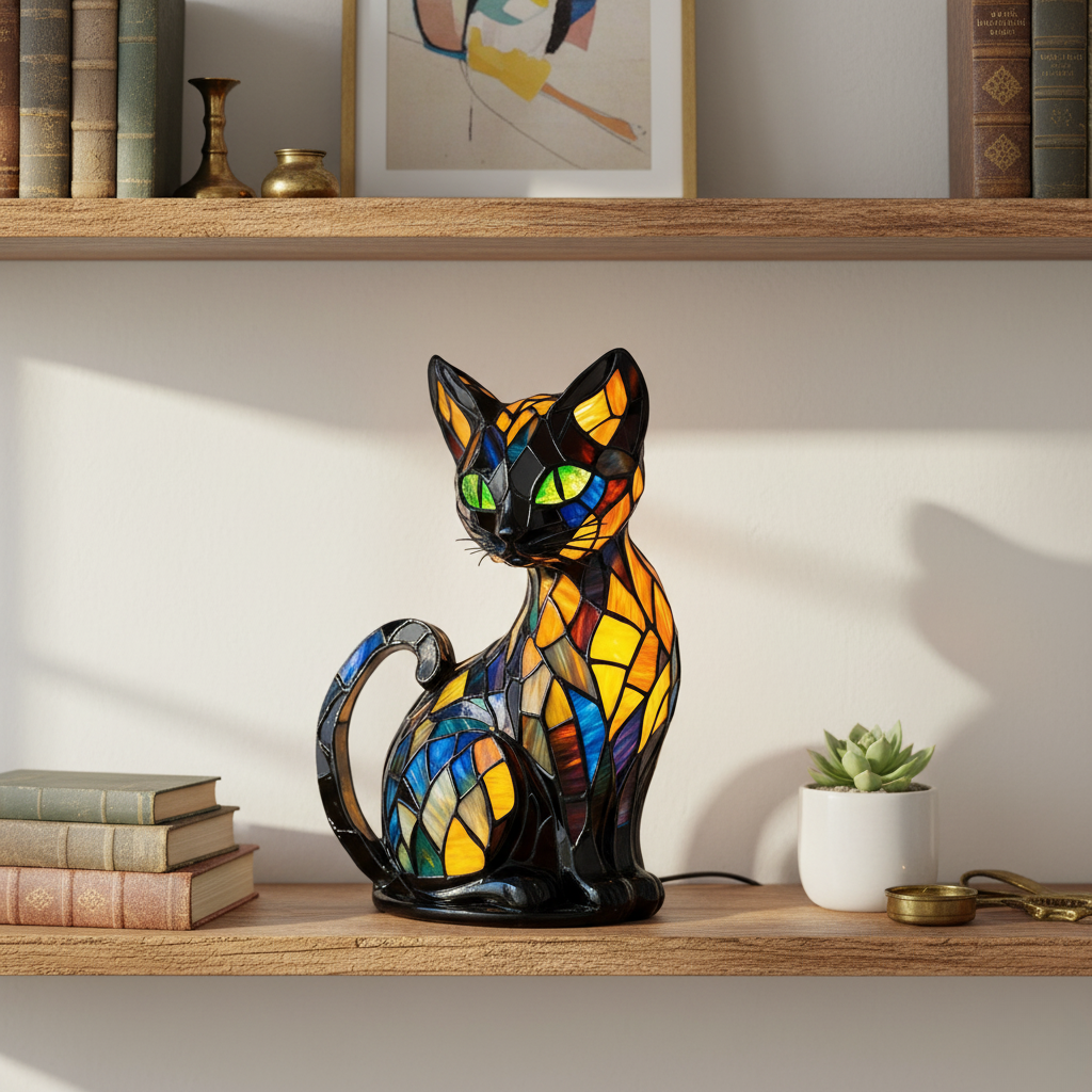 WhiskaGlow – Lampada Artigianale che Illumina i Cuori