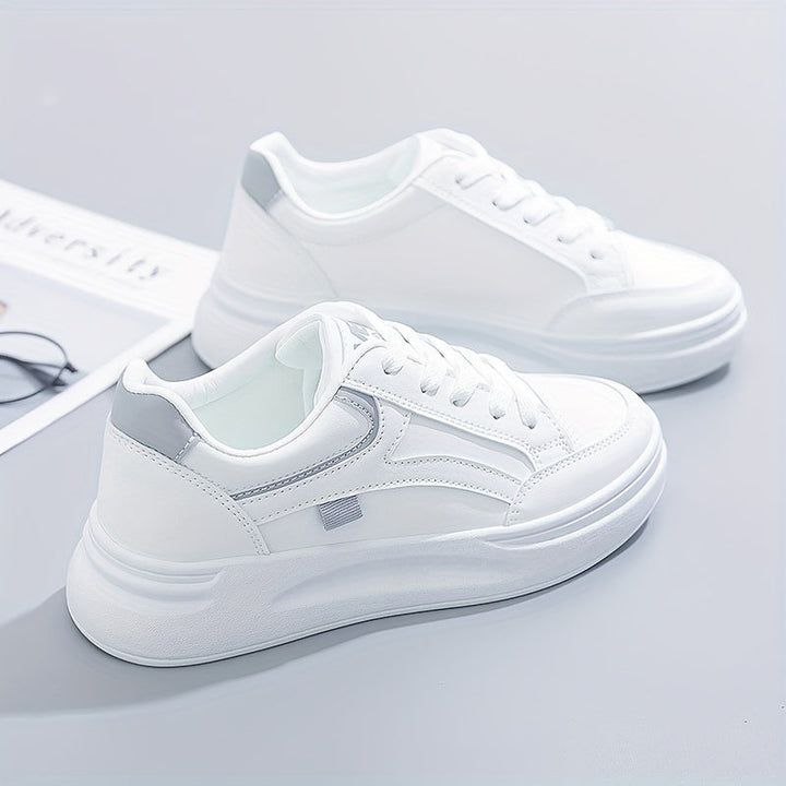 Eleganti Sneakers Bianche con Comfort Leggero