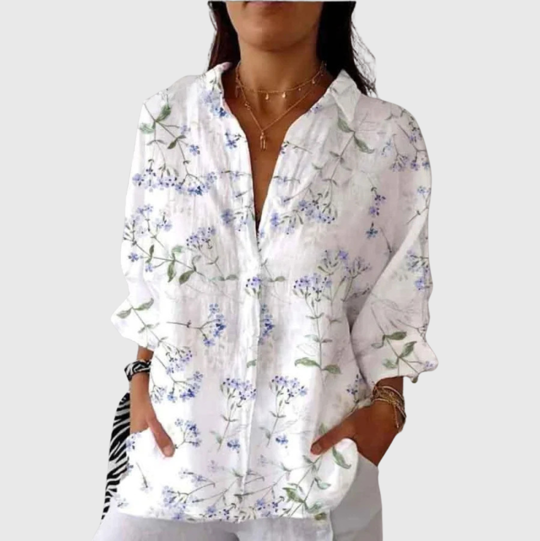 Leggera e Vivace Blusa con Stampa