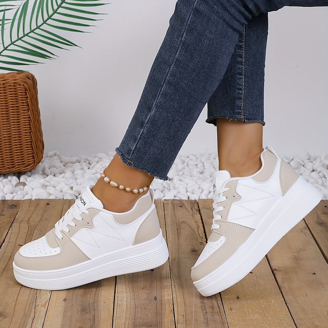 Chloé | Elegante Sneakers con Piattaforma