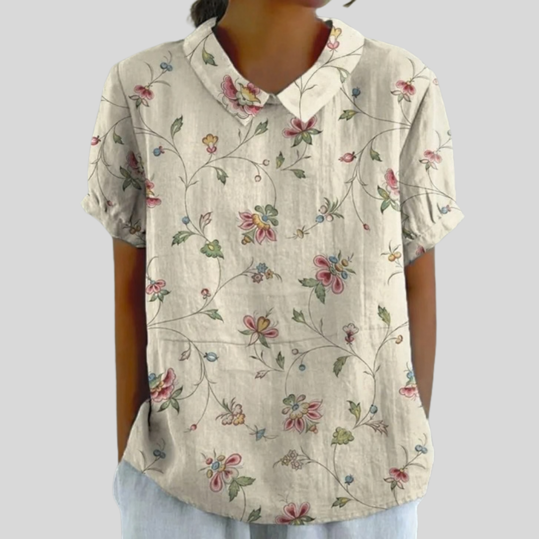 Elegante e Confortevole Top Floreale