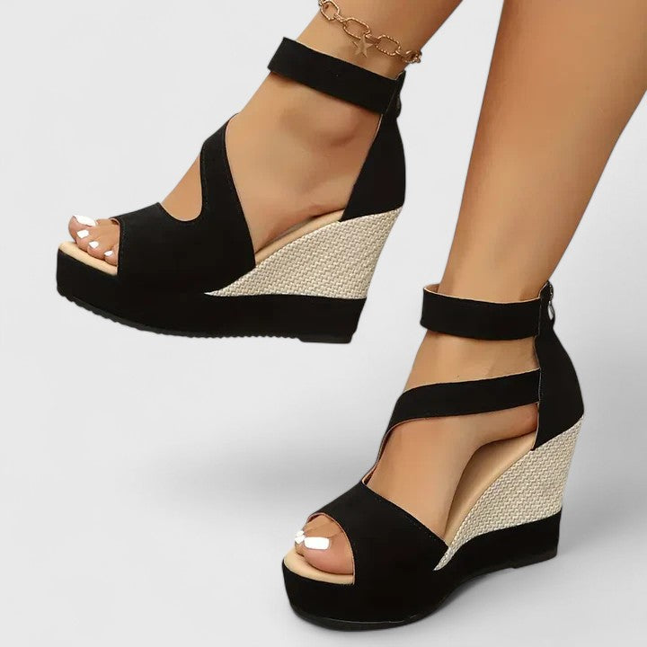 Aviana - Sandali Ortopedici con Tacco a Wedge