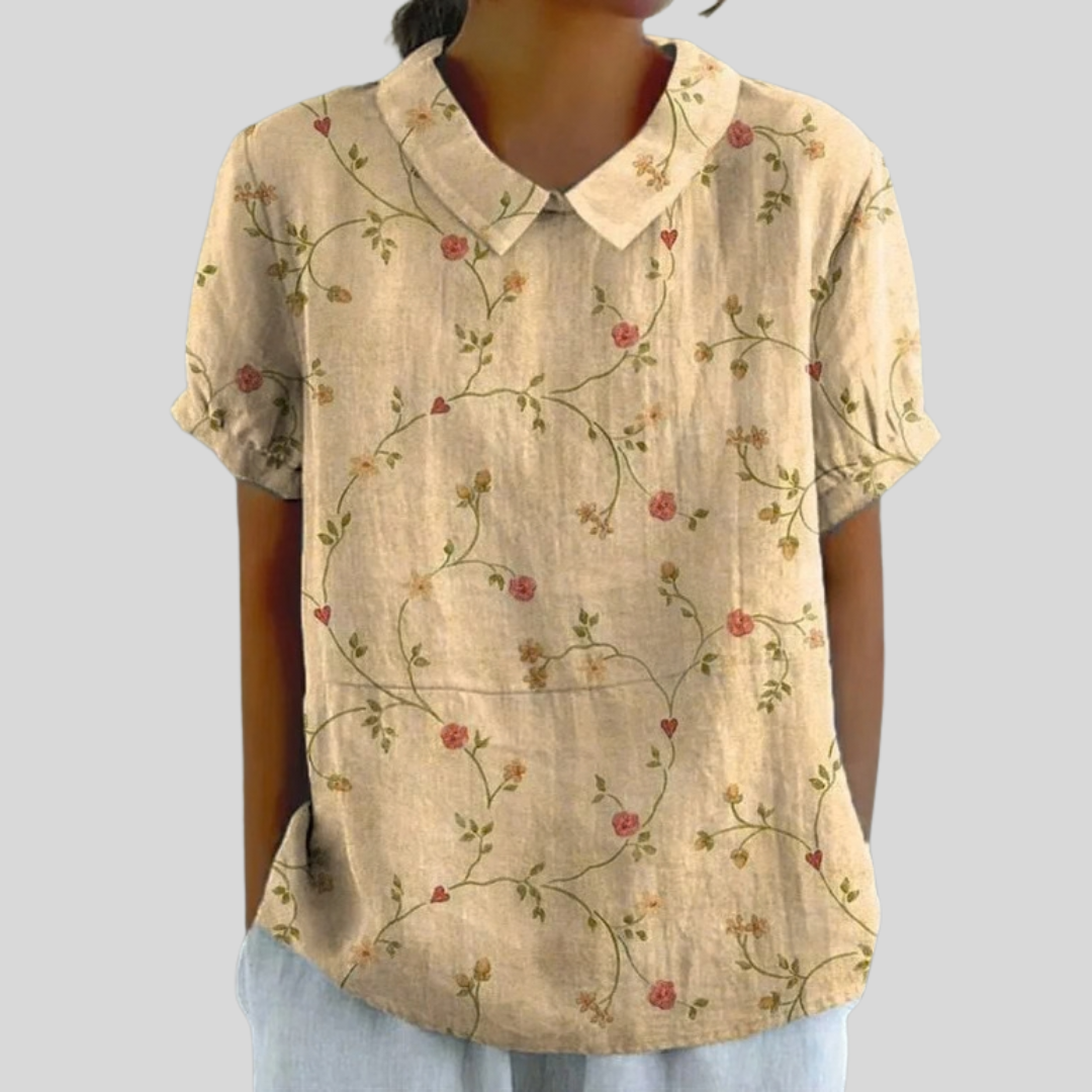 Elegante e Confortevole Top Floreale