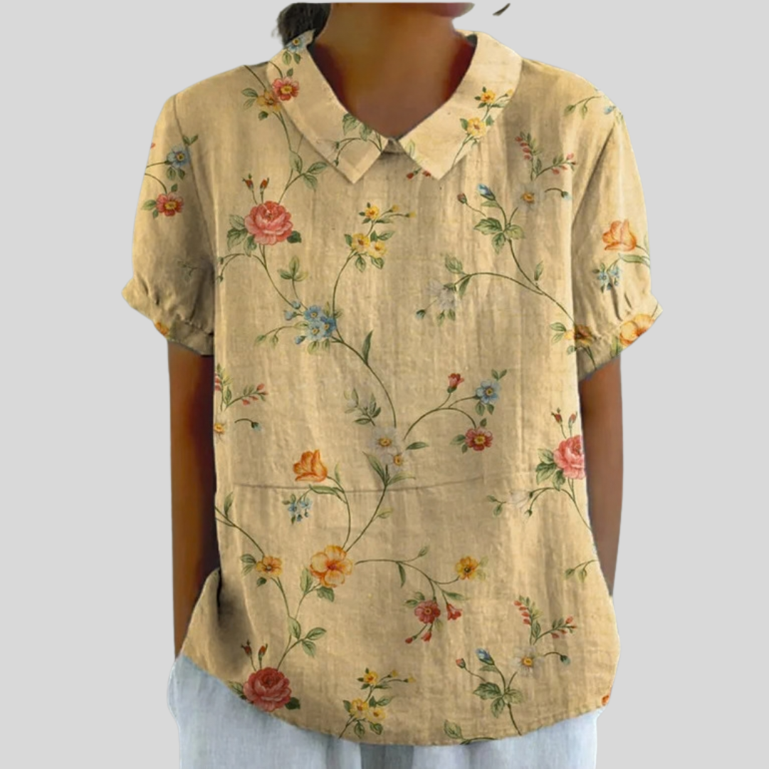 Elegante e Confortevole Top Floreale