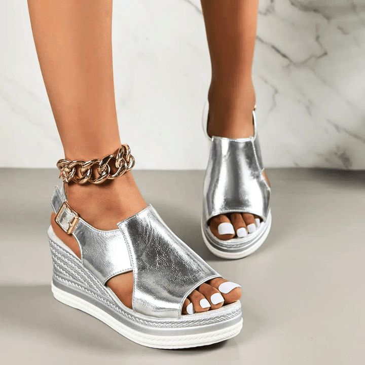 Baylie - Eleganti Sandali Metallici