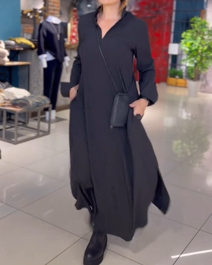 Sylvie - Vestito lungo svasato