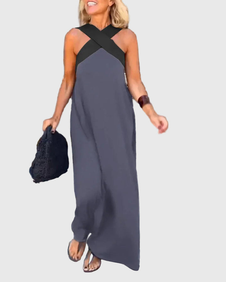 Elena | Abito Maxi Elegante e Fluido
