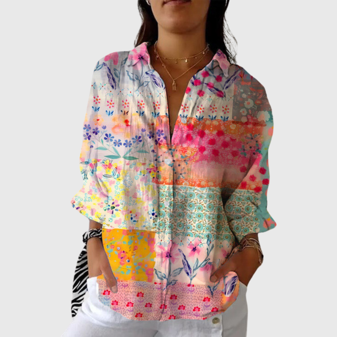 Blusa Stampata Leggera e Vivace