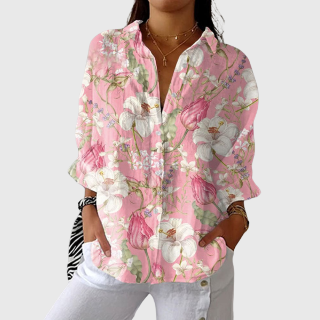 Camicia Leggera e Colorata con Stampa