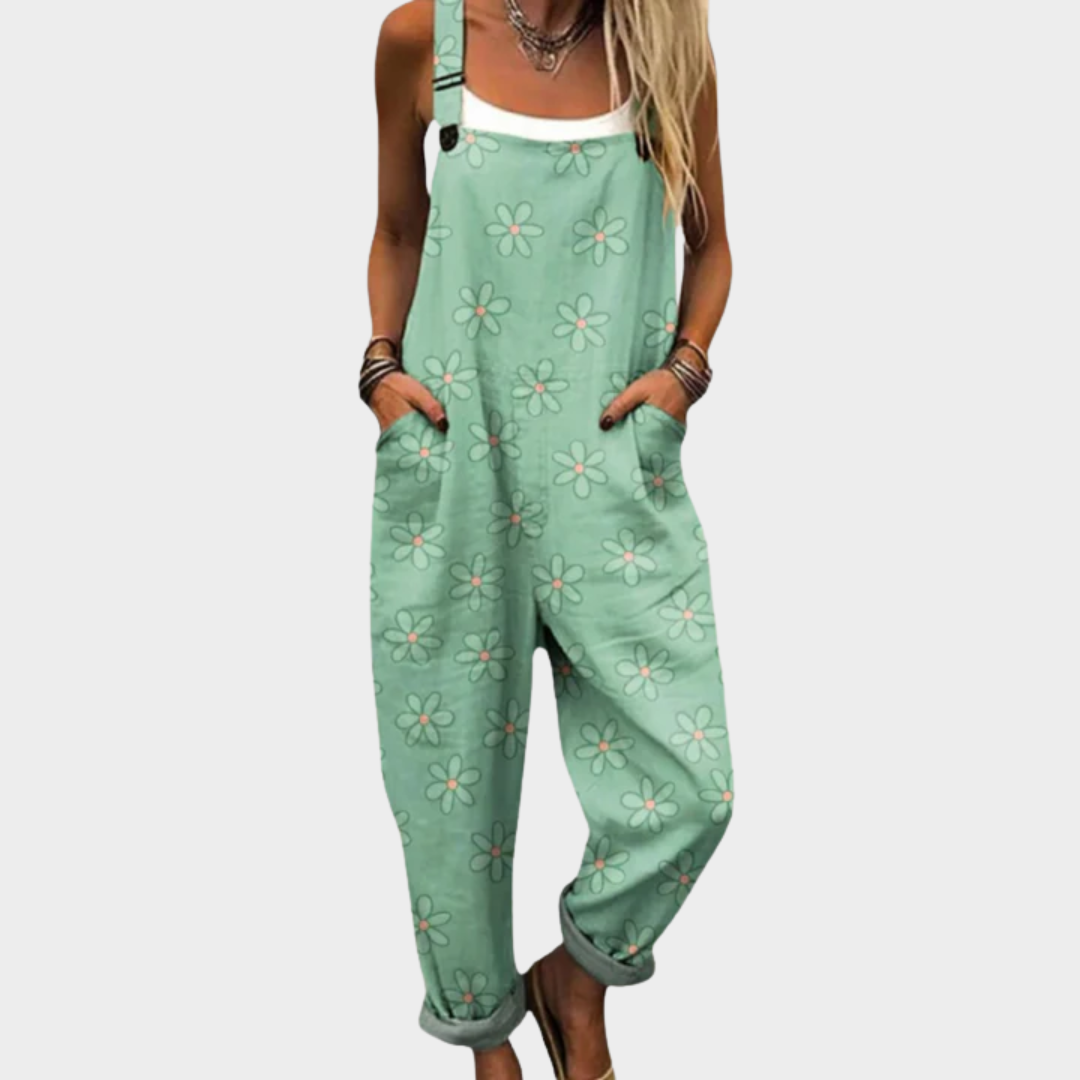 Comfy Printed Overalls