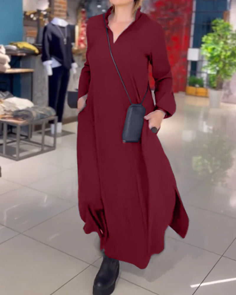 Sylvie - Vestito lungo svasato
