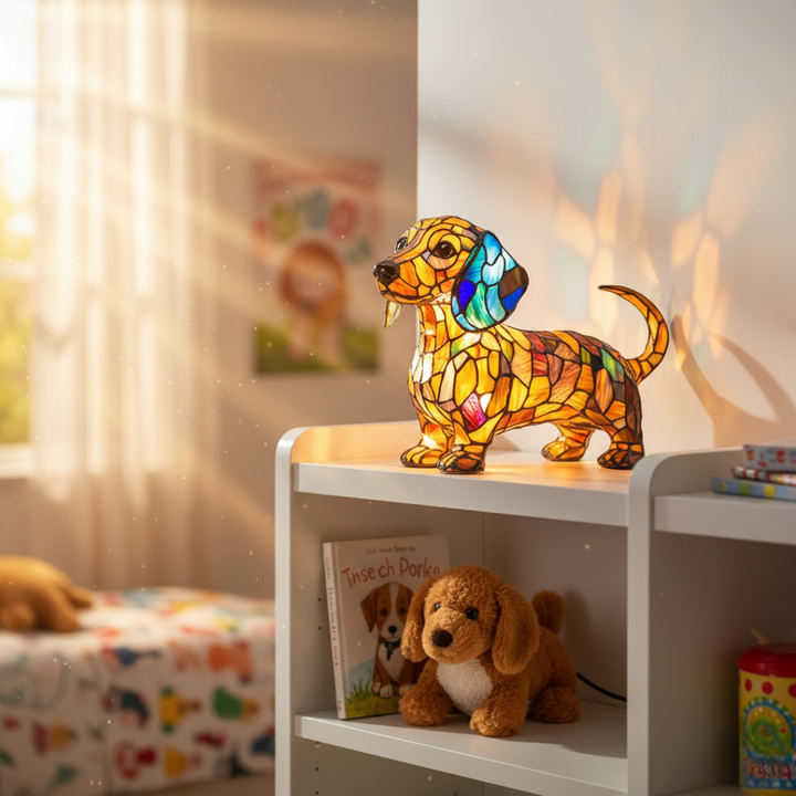 Dachshund-Shaped Lamp | Pip