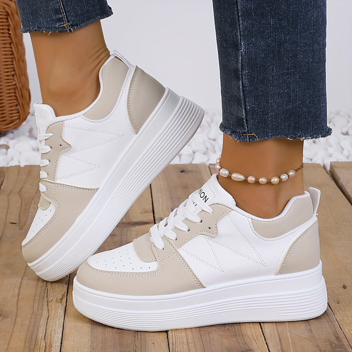 Chloé | Elegante Sneakers con Piattaforma