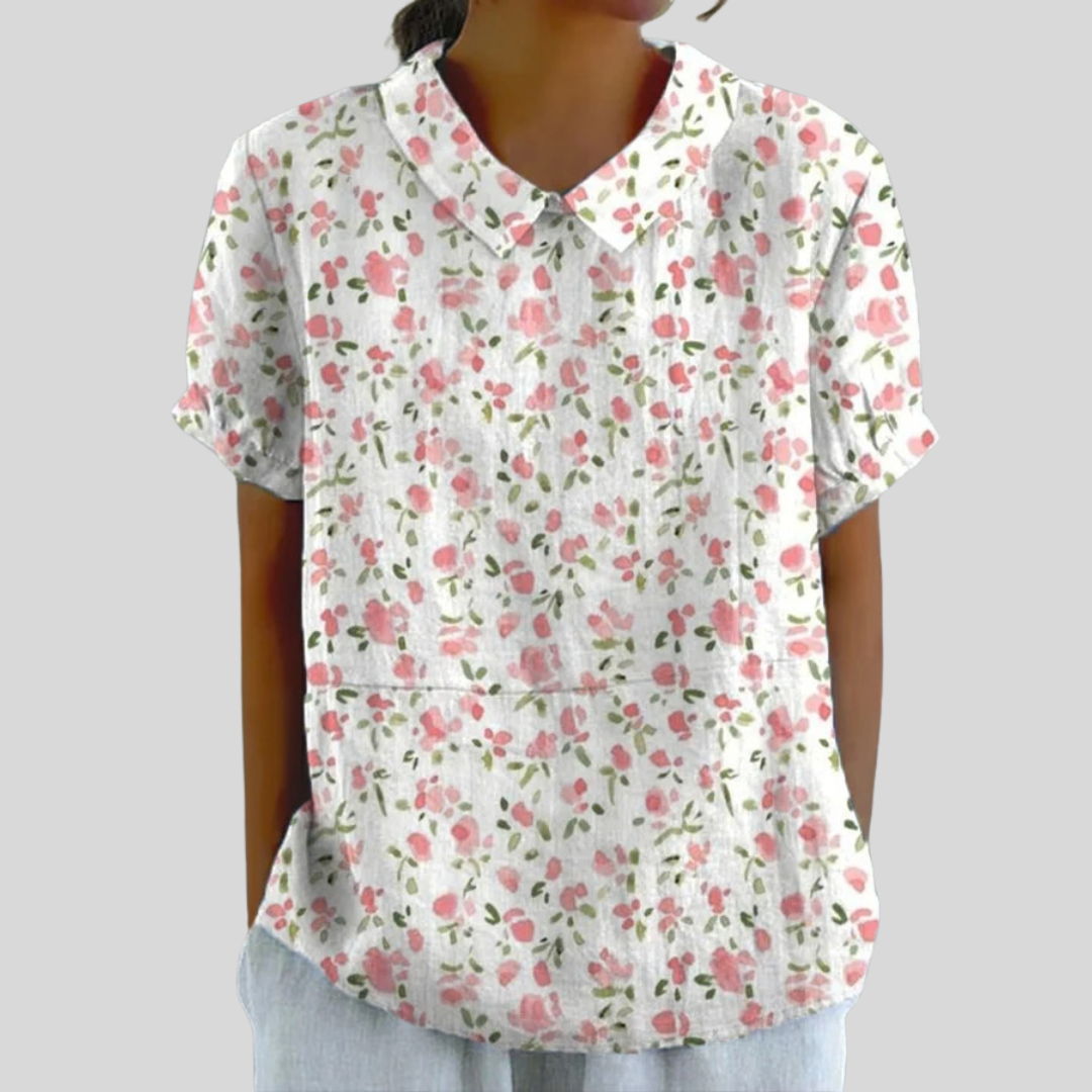 Elegante e Confortevole Top Floreale