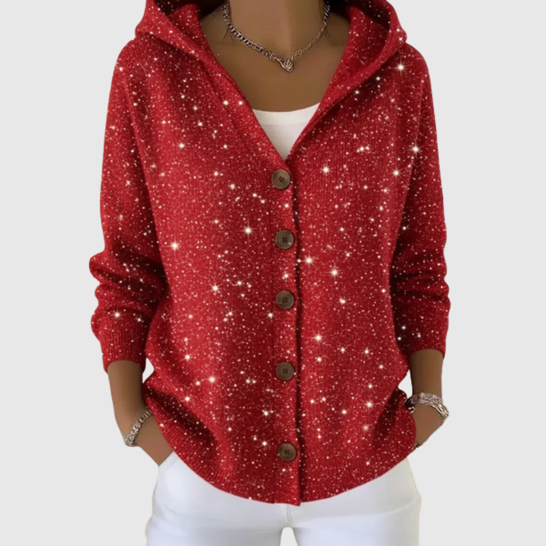 Maglione Confortevole con Cappuccio