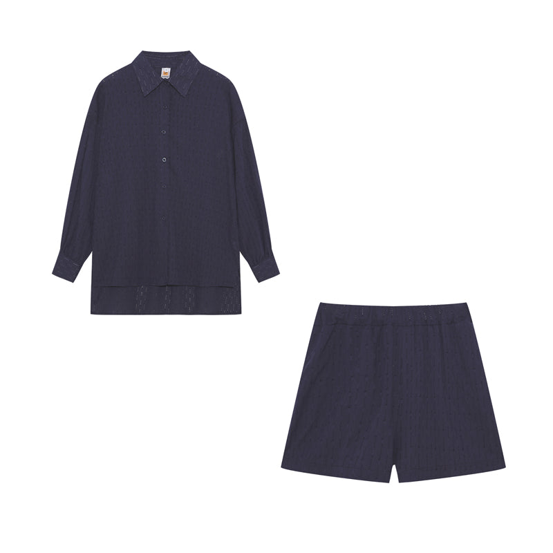 Elizabeth - Set Leggero di Camicia e Pantaloni Corti