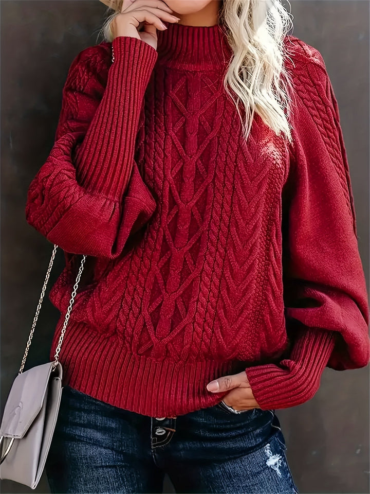 Lory | Maglione Casual Lungo a Maniche Lunghe