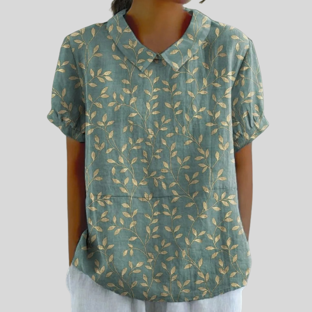 Elegante e Confortevole Top Floreale
