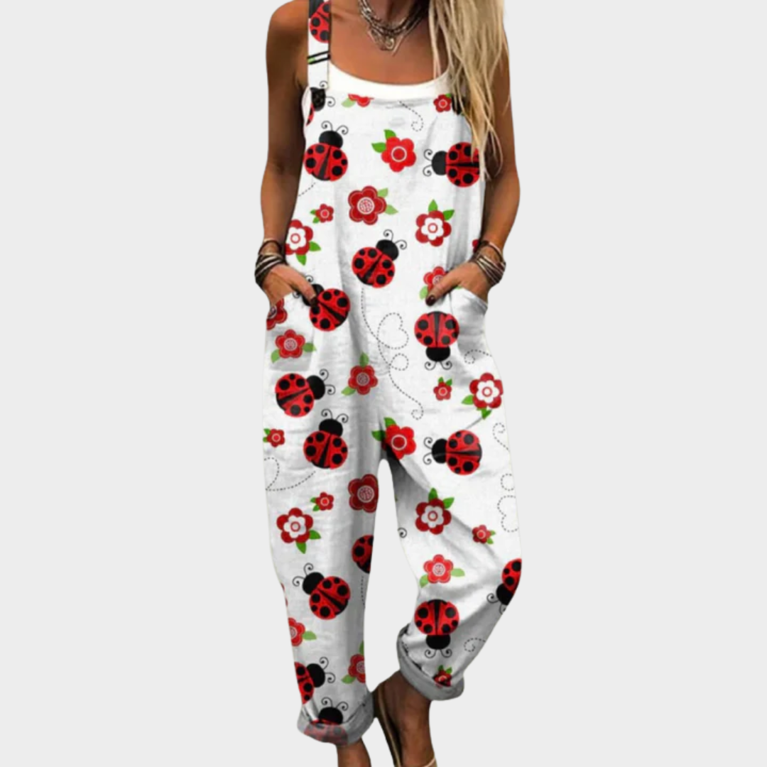 Comfy Printed Overalls