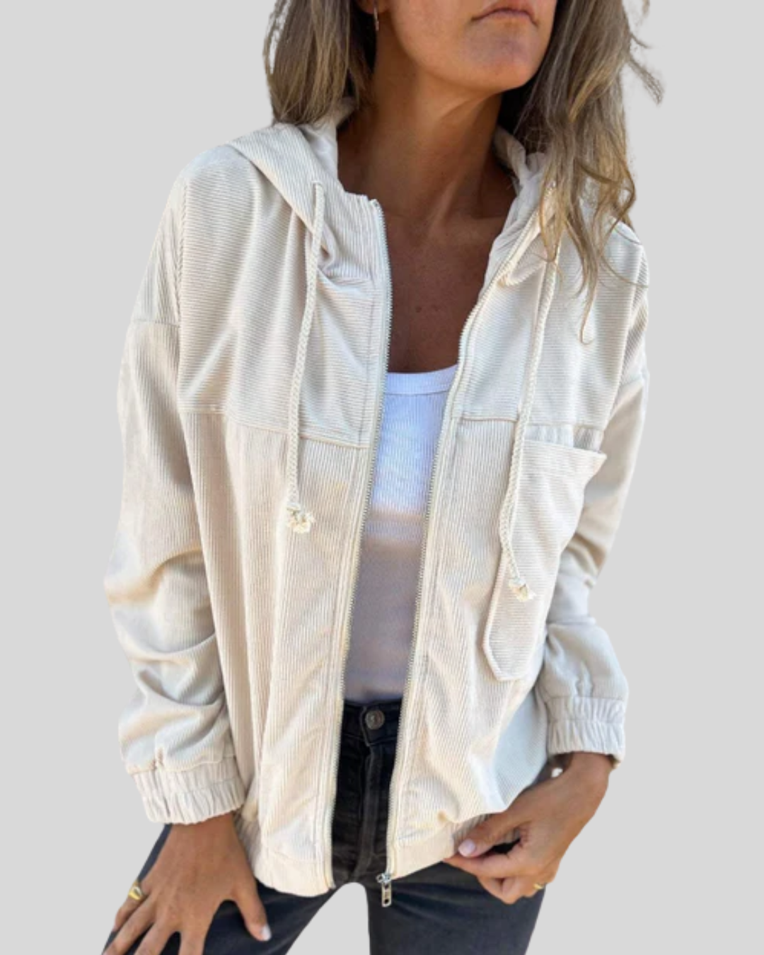Mabel | Soft Zip-Up Gilet