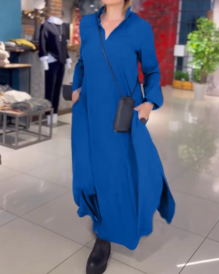 Sylvie - Vestito lungo svasato