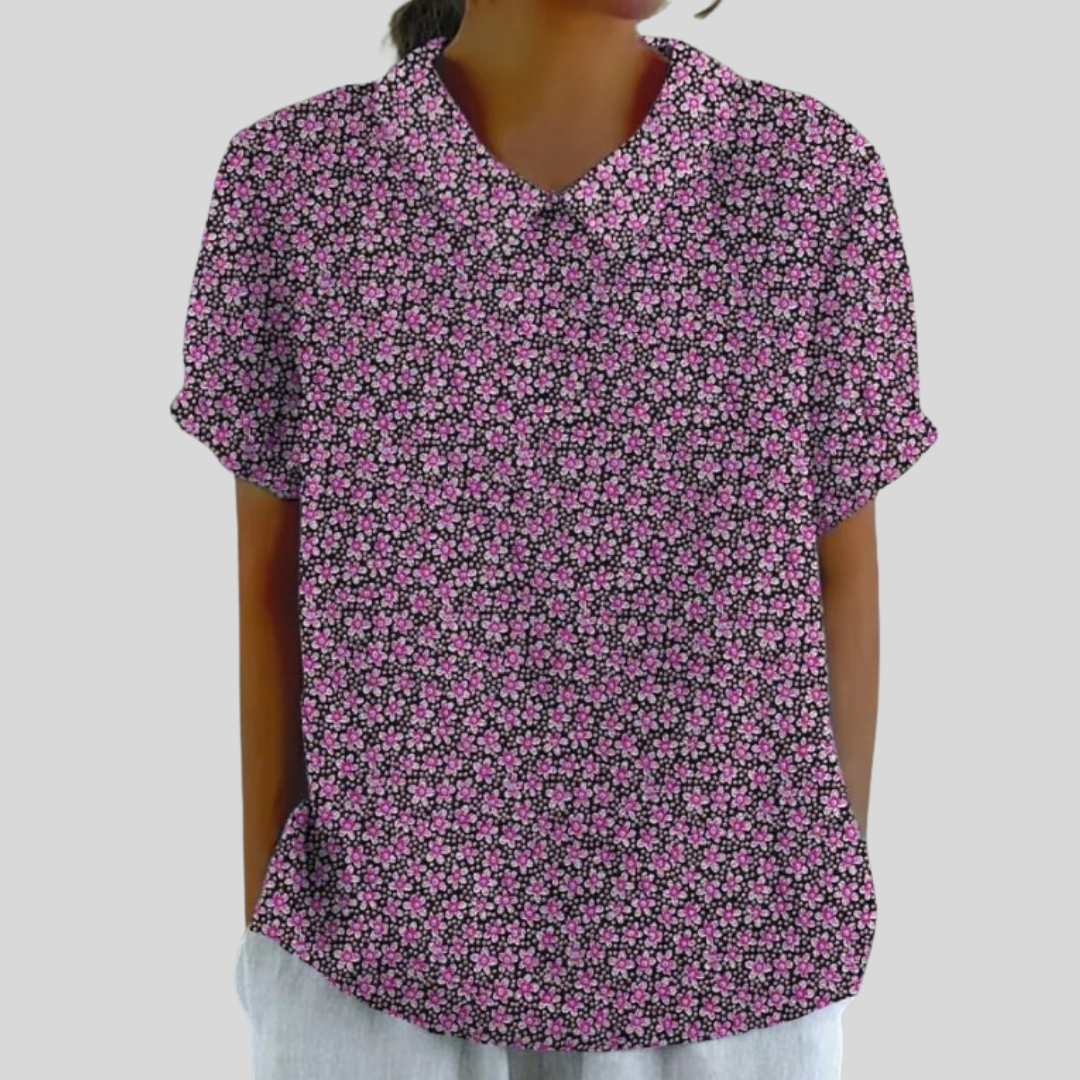 Elegante e Confortevole Top Floreale
