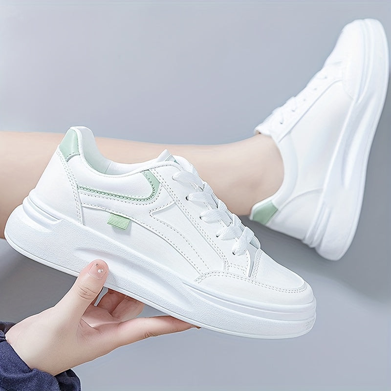 Eleganti Sneakers Bianche con Comfort Leggero