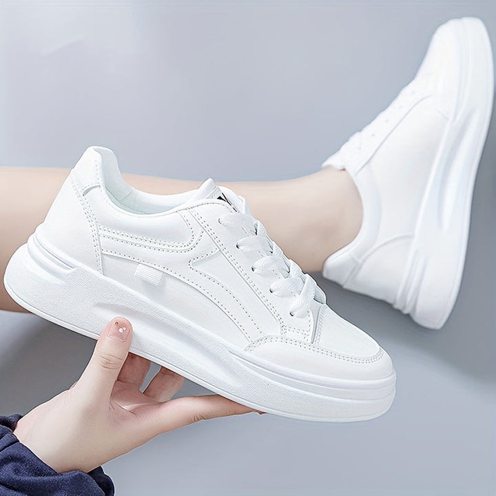 Eleganti Sneakers Bianche con Comfort Leggero