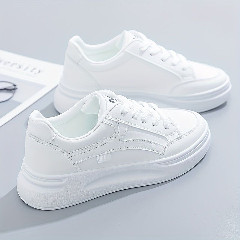 Eleganti Sneakers Bianche con Comfort Leggero