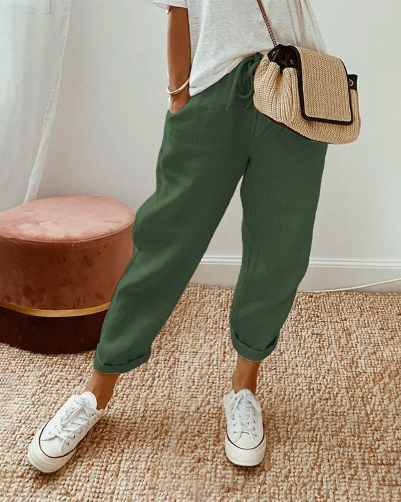 Eleganti e Confortevoli Pantaloni Fluidi
