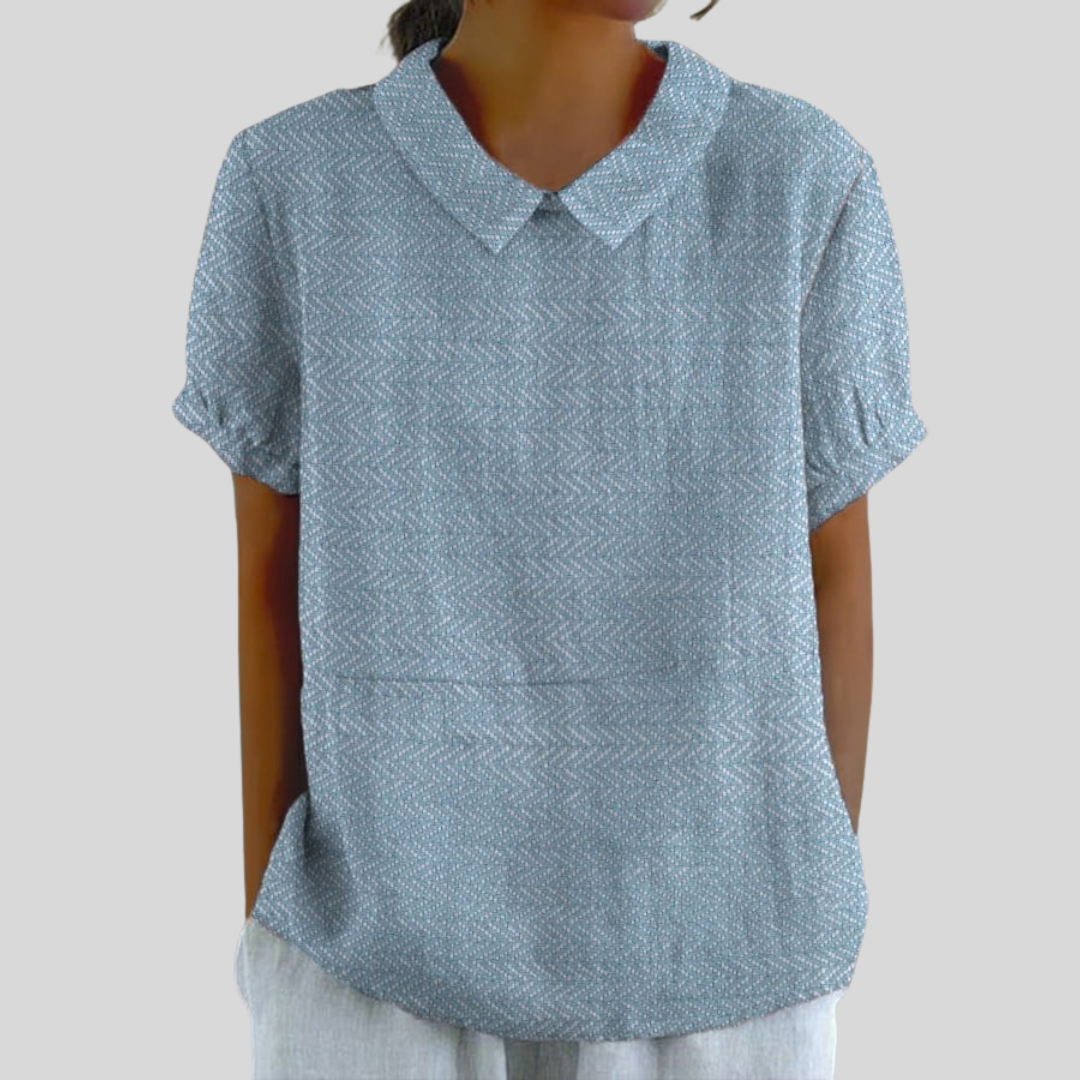 Elegante Top Floreale Confortevole