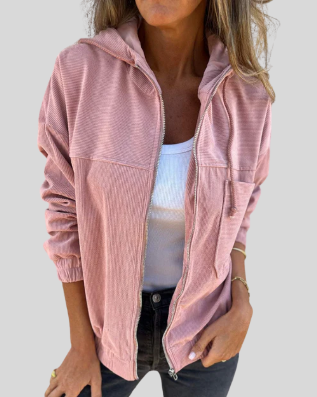 Mabel | Soft Zip-Up Gilet