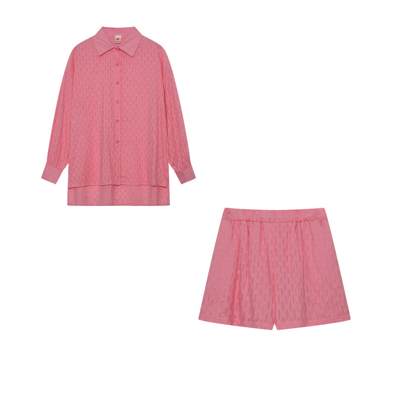 Elizabeth - Set Leggero di Camicia e Pantaloni Corti