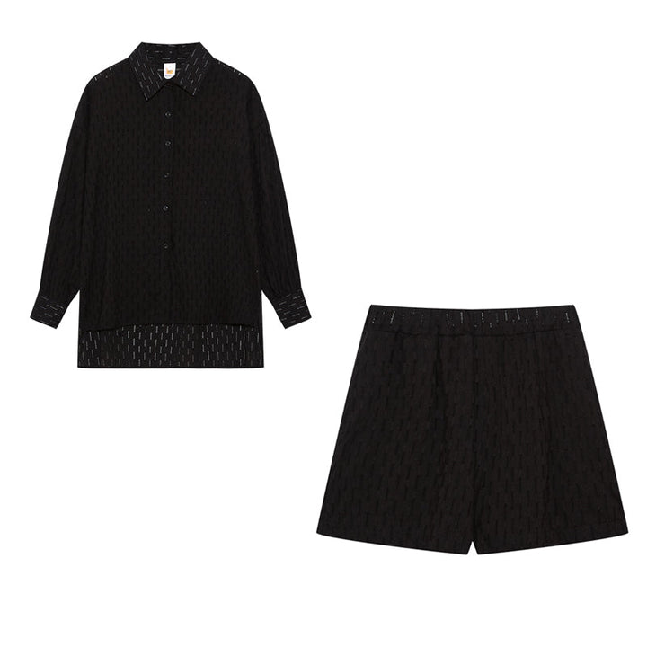 Elizabeth - Set Leggero di Camicia e Pantaloni Corti
