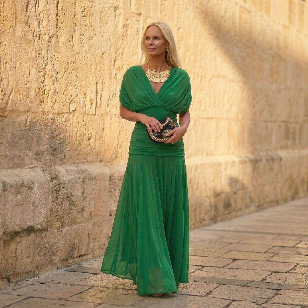 Sienna | Chic Green Dress