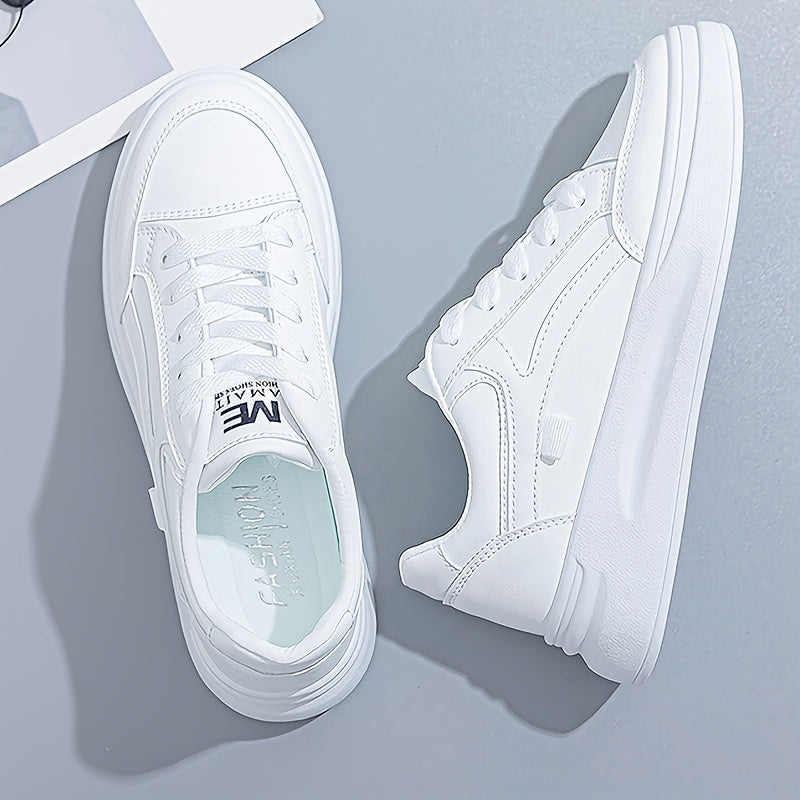 Eleganti Sneakers Bianche con Comfort Leggero