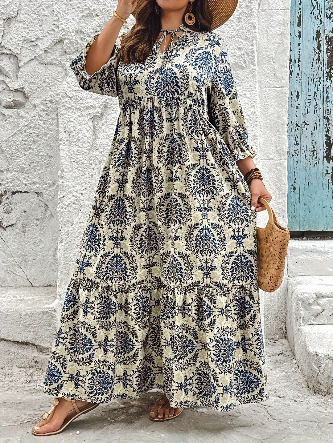 Molly - Abito Boho Mosaico