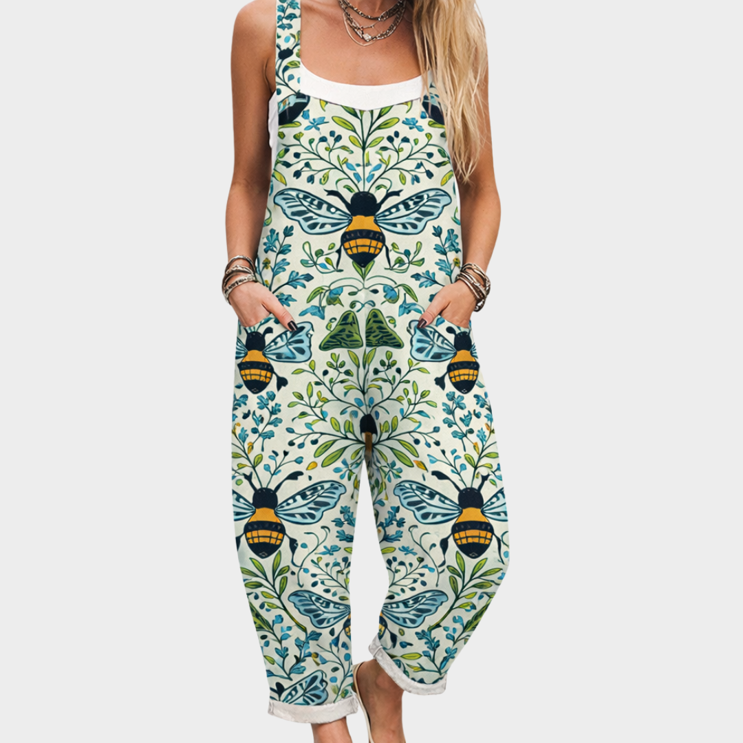 Comfy Printed Overalls