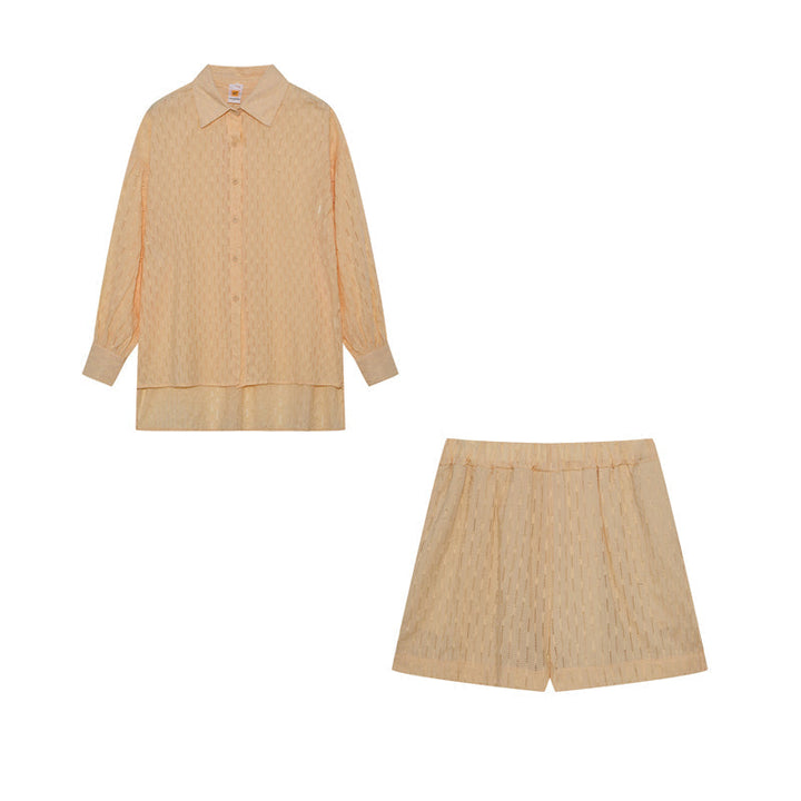 Elizabeth - Set Leggero di Camicia e Pantaloni Corti