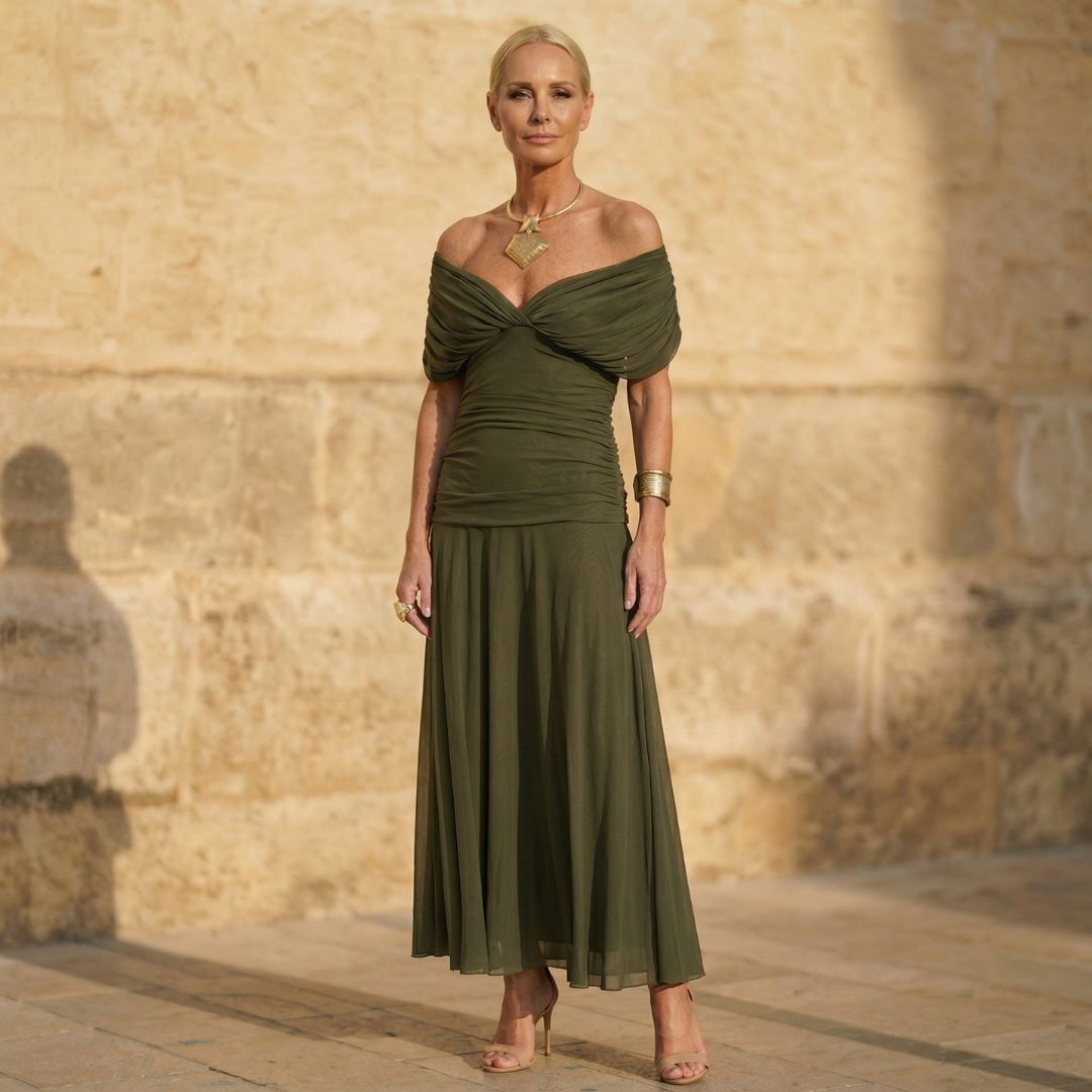 Giada | Chic Green Dress