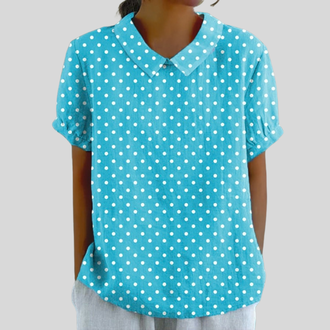 Elegante Top Floreale Confortevole