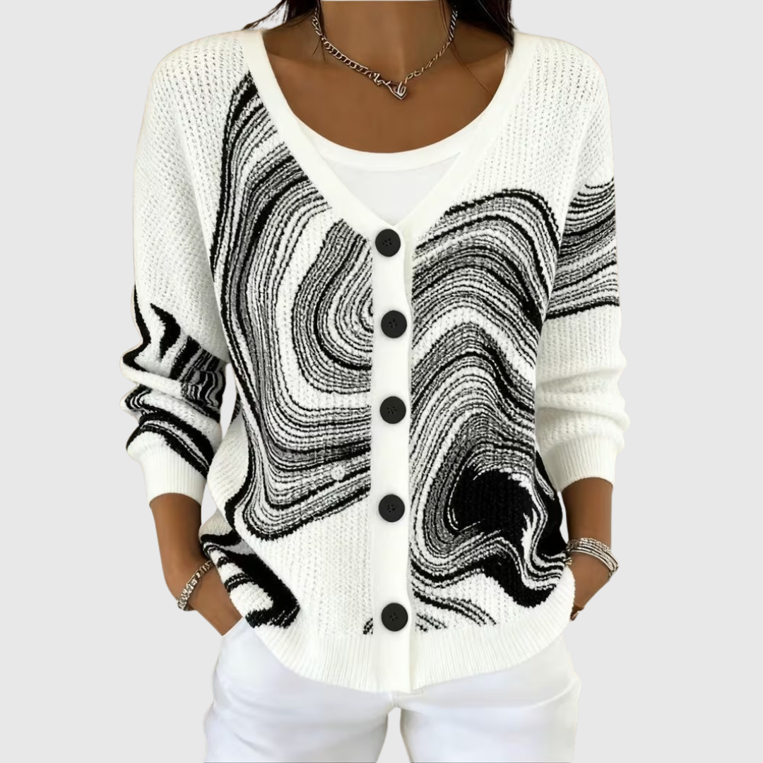 Comfy Knit Cardigan with Buttons