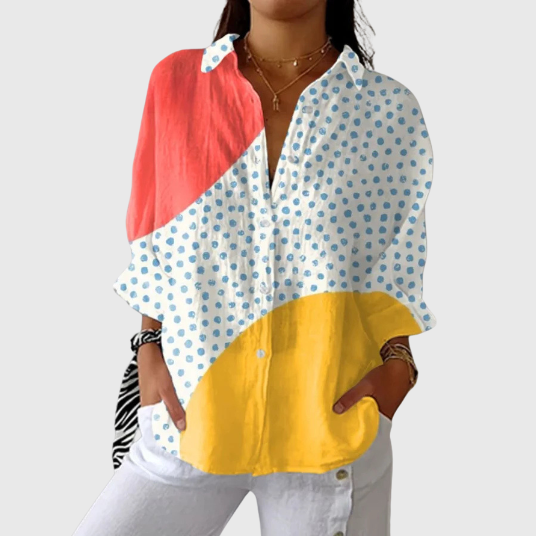 Camicia Leggera e Vivace con Stampa