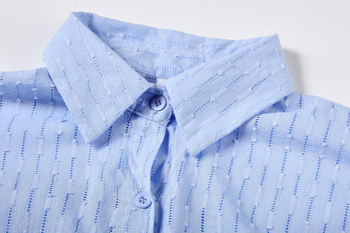 Elizabeth - Set Leggero di Camicia e Pantaloni Corti