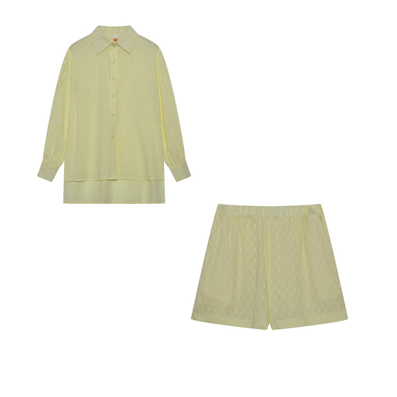 Elizabeth - Set Leggero di Camicia e Pantaloni Corti