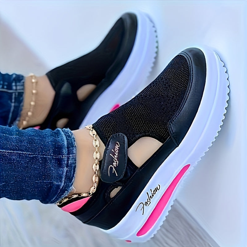 Scarpe sportive slip-on traspiranti con comfort ottimale